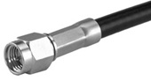 Conector SMA macho crimpar RG223, ENVIROFLEX-142, RG-142
