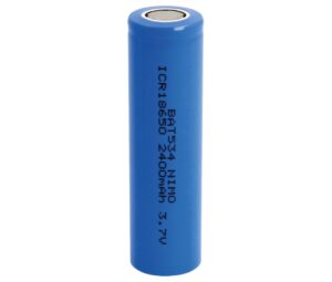 Acumulador 3.7v 2400mah litio recargable sin terminal